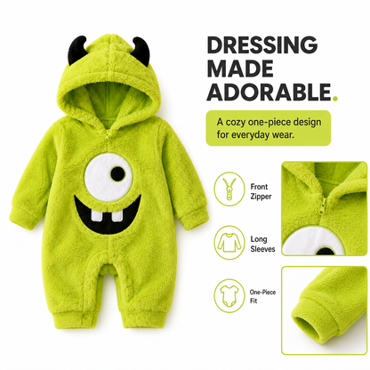 Cozy Little Monster Onesie
