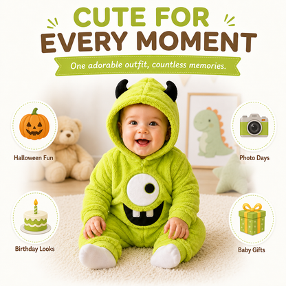 Cozy Little Monster Onesie