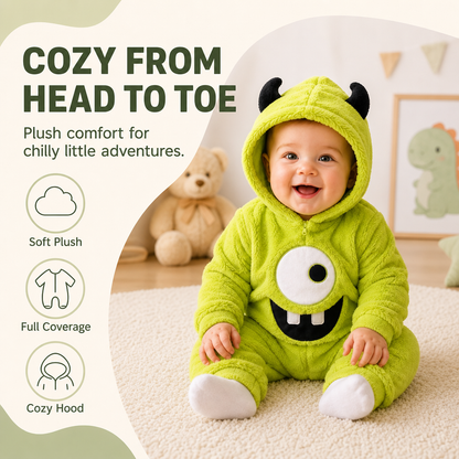 Cozy Little Monster Onesie